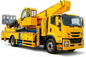 Автогидроподъемник ISUZU GIGA QL1180JQFRCY с GKS 45м