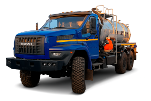 Автоцистерна вакуумная коммунальная МВ-10-ОД 10м3 на шасси Урал 4320-6952-72