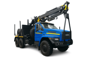 Лесовоз Урал NEXT на шасси 5557-72Е5 с ГМ VM10L74