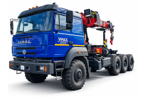 Седельный тягач Урал М с КМУ ИТ-150 на шасси 4320-4972-80Е5