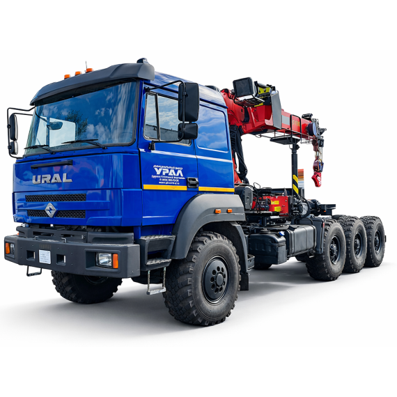 Седельный тягач Урал М с КМУ ИТ-150 на шасси 4320-4972-80Е5