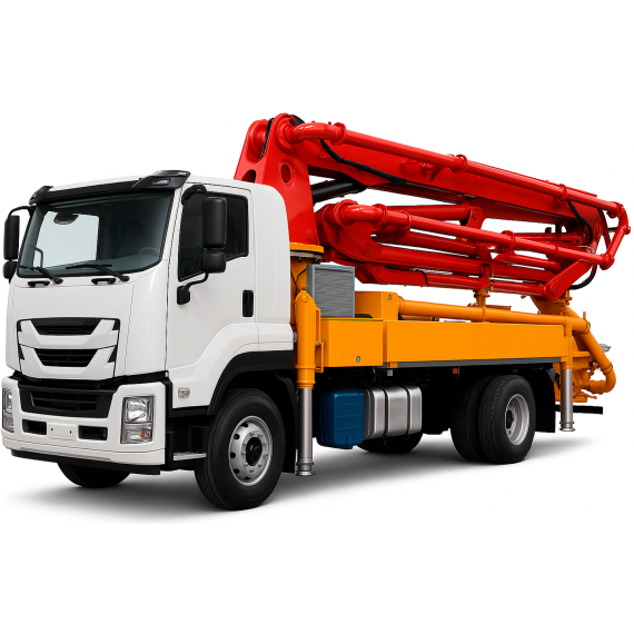 Автобетононасос XNJ5200THB30 на шасси ISUZU QL5220TZZU4QDRY